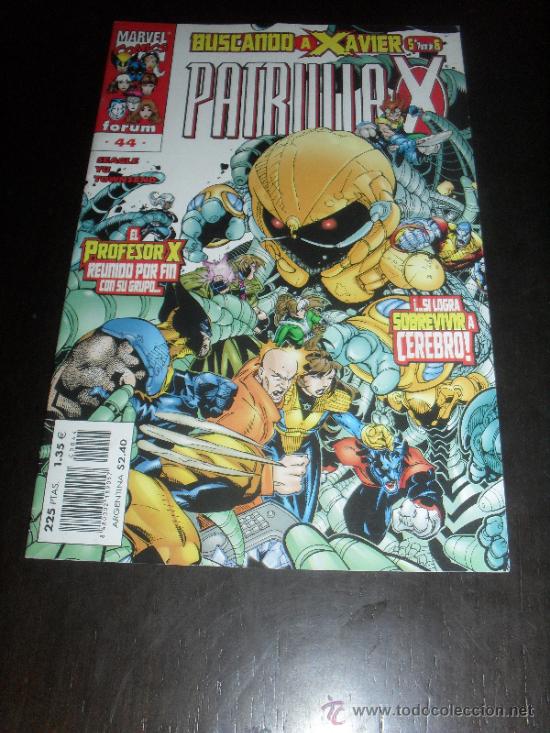 C&oacute;mics: PATRULLA X N&ordm; 44. VOL. 2. MARVEL COMICS. FORUM. - Foto 1