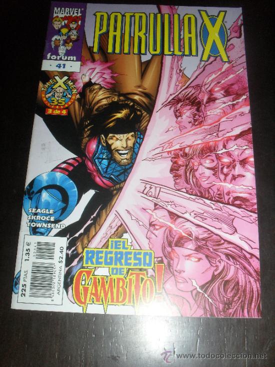 C&oacute;mics: PATRULLA X N&ordm; 41. VOL. 2. MARVEL COMICS. FORUM. - Foto 1