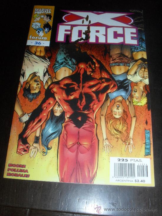 C&oacute;mics: X FORCE N&ordm; 36. VOL. 2. MARVEL COMICS. FORUM. - Foto 1