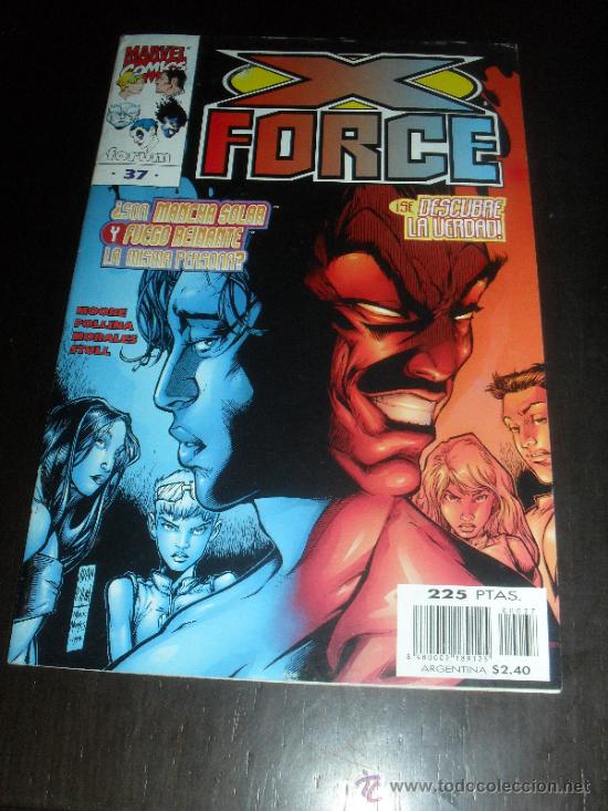 C&oacute;mics: X FORCE N&ordm; 37. VOL. 2. MARVEL COMICS. FORUM. - Foto 1