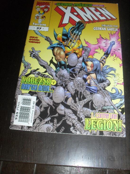 C&oacute;mics: X-MEN N&ordm; 37. VOL. 2. MARVEL COMICS. FORUM. - Foto 1