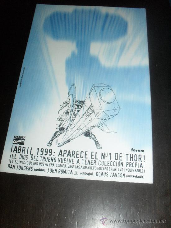 C&oacute;mics: X FORCE N&ordm; 37. VOL. 2. MARVEL COMICS. FORUM. - Foto 2