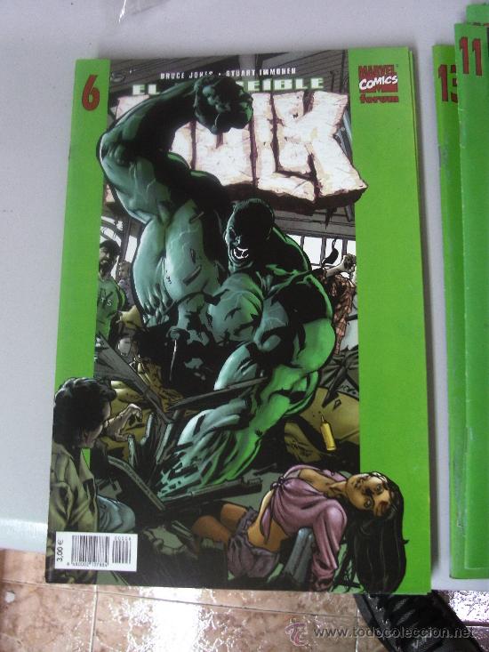 C&oacute;mics: EL INCREIBLE HULK VOL. 2 N&ordm; 6 / BRUCE JONES / MARVEL - FORUM - Foto 1
