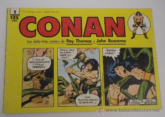 C&oacute;mics: Conan. N&ordm; 1. Las Daily-Strip de R.Thomas y E.Chan. - Foto 1