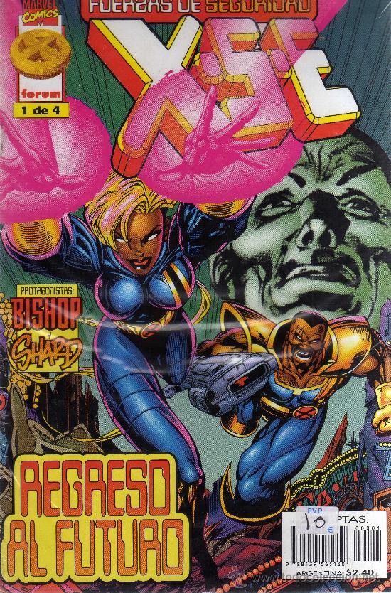 C&oacute;mics: Fuerzas de seguridad X-S-E (Colecci&oacute;n completa 4 ejemplares) - Foto 1