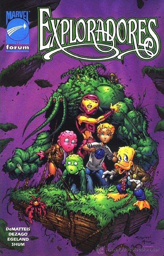 C&oacute;mics: EXPLORADORES (relacionada con Generaci&oacute;n X) libro de 80 pag. FORUM - Foto 1