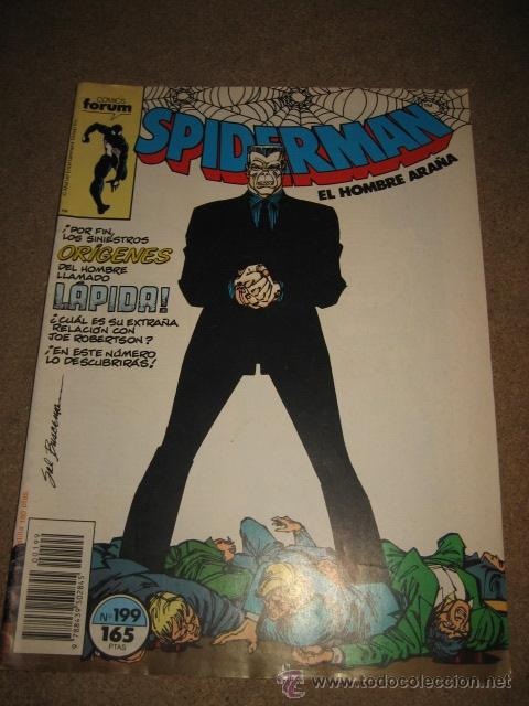C&oacute;mics: SPIDERMAN EL HOMBRE ARA&Ntilde;A N&ordm; 199 FORUM - Foto 1