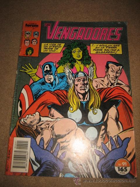 C&oacute;mics: LOS  VENGADORES N&ordm; 91  FORUM 1983 - Foto 1