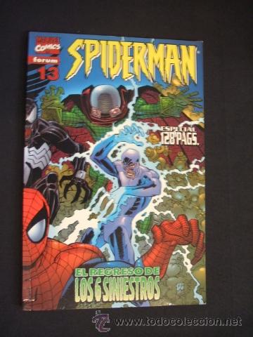 C&oacute;mics: MARVEL COMICS - SPIDERMAN - N&ordm; 13 - EL REGRESO DE LOS 6 SINIESTROS - FORUM - - Foto 1