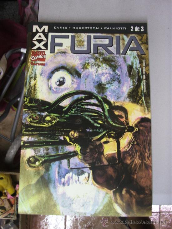 C&oacute;mics: MAX : FURIA N&ordm; 2 - GARTH ENNIS - ROBERTSON / MARVEL FORUM - Foto 1