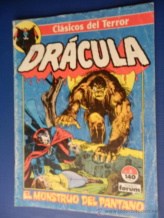 C&oacute;mics: CLASICOS DEL TERROR DRACULA N&ordm; 5 COMICS FORUM - Foto 1
