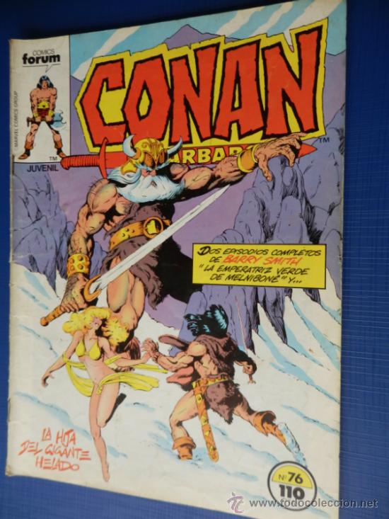 C&oacute;mics: CONAN EL BARBARO FORUM NUMERO 76 - Foto 1