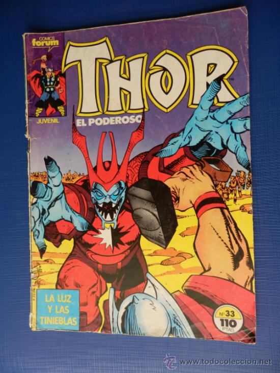 C&oacute;mics: THOR EL PODEROSO NUM. 33 COMICS FORUM - Foto 1