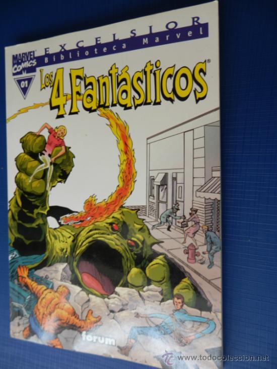 C&oacute;mics: LOS 4 FANTASTICOS, BIBLIOTECA MARVEL, EXCELSIOR, FORUM Num. 01 - Foto 1