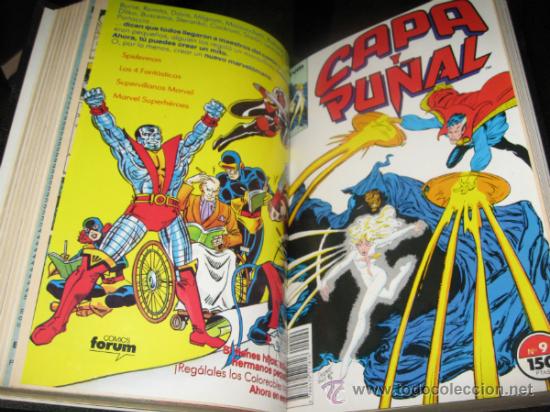 C&oacute;mics: CAPA Y PU&Ntilde;AL - COMPLETA - 23 N&Uacute;MEROS - ENCUADERNADA - MBE - FORUM - Foto 1