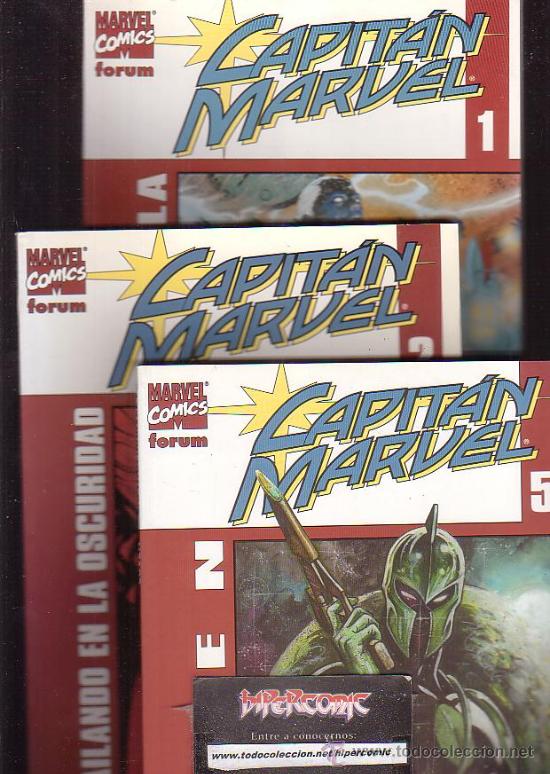 C&oacute;mics: CAPITAN MARVEL VOL II -LOTE DE 3 EJEMPLARES ( N&ordm; 1, 2, 5, ) - Foto 1