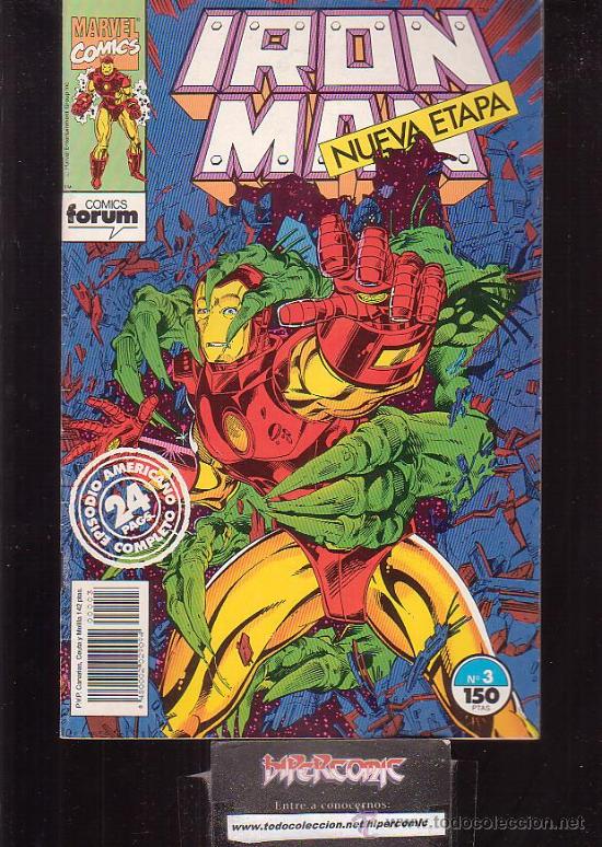C&oacute;mics: IRON MAN VOL. 2 , N&ordm; 3 -edita : Forum - Foto 1