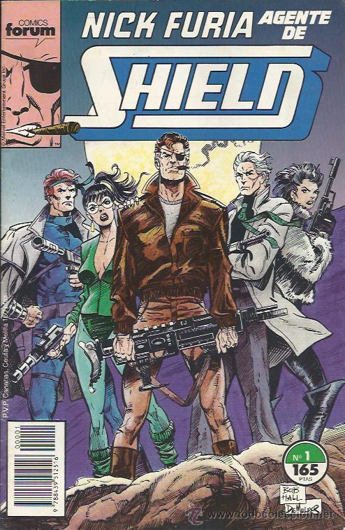 C&oacute;mics: NICK FURIA AGENTE DE SHIELD ( FORUM ) ORIGINAL1990-1991 COMPLETA - Foto 1