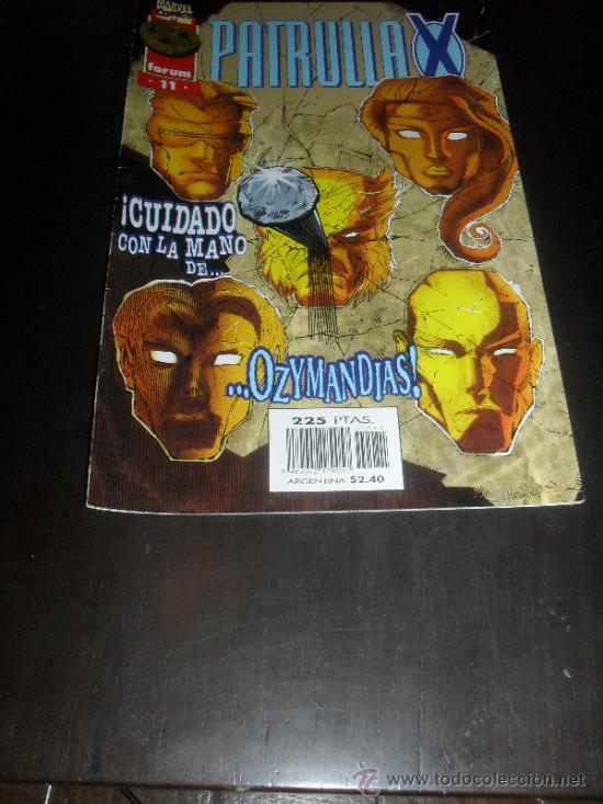 C&oacute;mics: PATRULLA X N&ordm; 11. VOL. 2. MARVEL COMICS. FORUM. - Foto 1