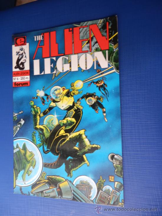 C&oacute;mics: THE ALIEN LEGION NUM. 6