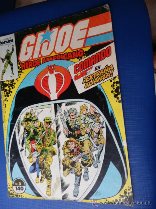C&oacute;mics: GIJOE HEROE AMERICANO NUM.  5 / FORUM - Foto 1