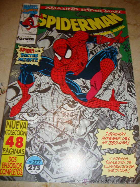 C&oacute;mics: SPIDERMAN FORUM N&ordm; 277 52 P&Aacute;GINAS.