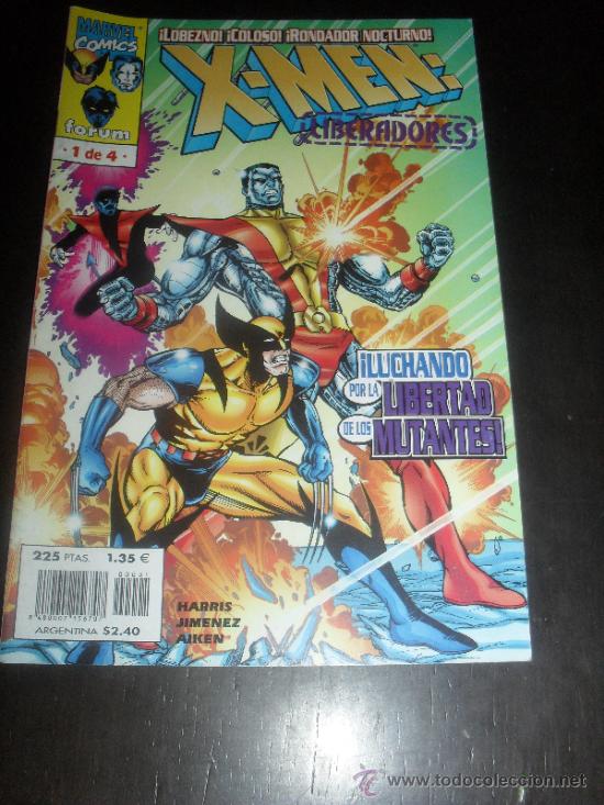 C&oacute;mics: X-MEN LIBERADORES N&ordm; 1 DE 4. MARVEL COMICS. FORUM. - Foto 1