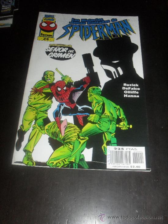 C&oacute;mics: LAS HISTORIAS JAMAS CONTADAS DE SPIDERMAN N&ordm; 24. MARVEL COMICS. FORUM. - Foto 1
