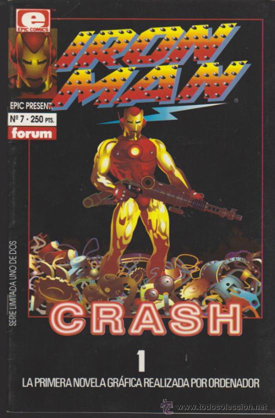 C&oacute;mics: Iron Man. Crash n&ordm;  1. - Foto 1
