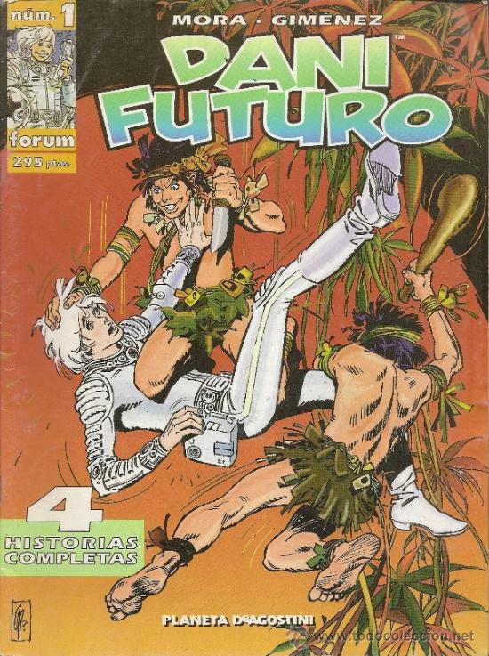 C&oacute;mics: DANI FUTURO DE FORUM. 6  NUMEROS. CASI COMPLETA - Foto 1