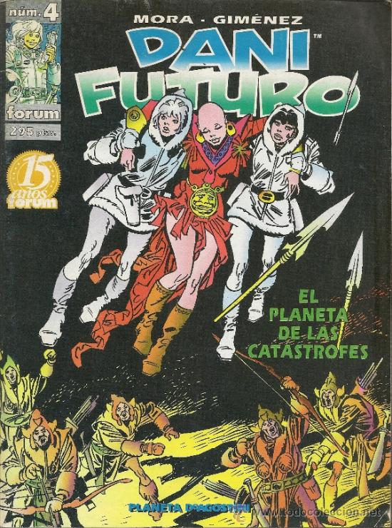C&oacute;mics: DANI FUTURO DE FORUM. 6  NUMEROS. CASI COMPLETA - Foto 4