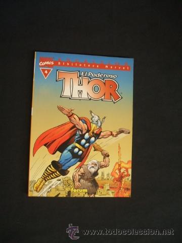 C&oacute;mics: BIBLIOTECA MARVEL - EL PODEROSO THOR - N&ordm; 4 - FORUM - - Foto 1