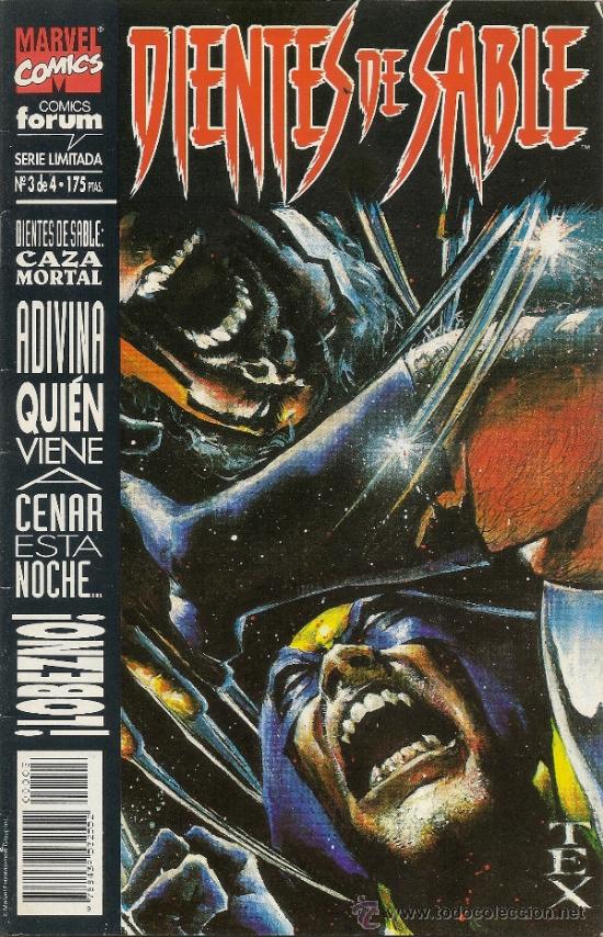 C&oacute;mics: DIENTES DE SABLE, 2 EXCELENTES MINISERIES + 2 ESPECIALES +&hellip; LOBEZNO - Foto 5