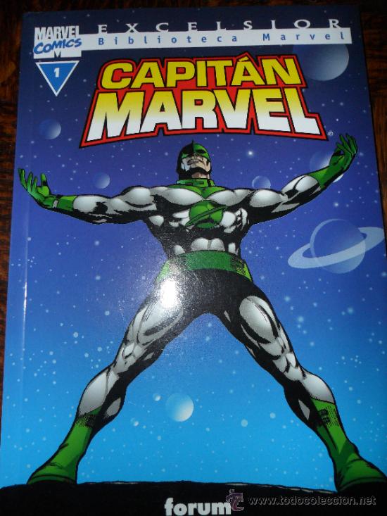 C&oacute;mics: CAPITAN MARVEL, BIBLIOTECA MARVEL N&ordm;1 - Foto 1
