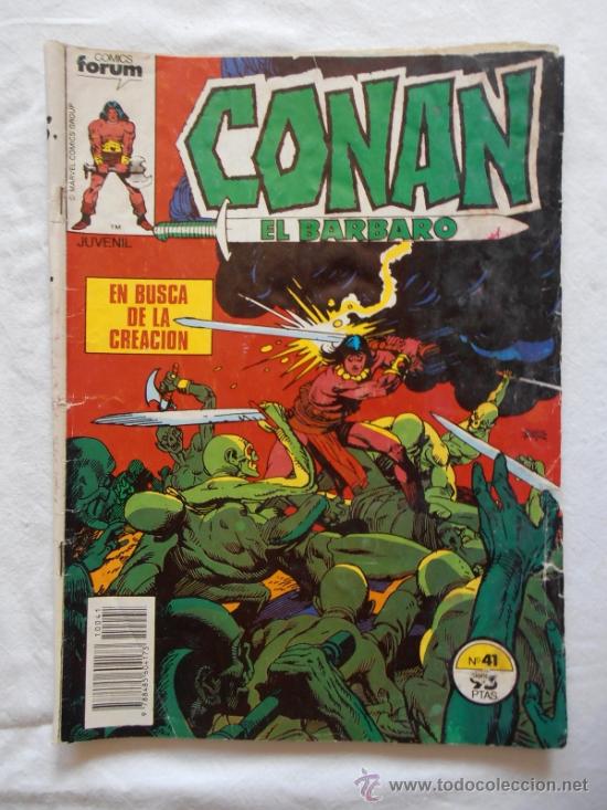 C&oacute;mics: CONAN EL BARBARO FORUM EN BUSCA DE LA CREACION NUM 41 - Foto 1