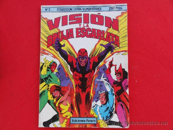 C&oacute;mics: EXTRA SUPERHEROES N&ordm; 2. VISI&Oacute;N Y LA BRUJA ESCARLATA - Foto 1