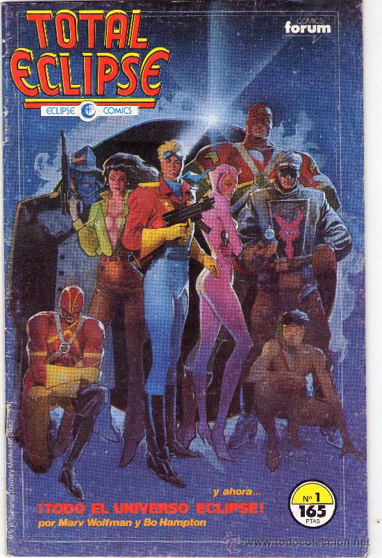 C&oacute;mics: total eclipse-color-forun-a&ntilde;o1988-serie de 6n&ordm; completa- - Foto 1