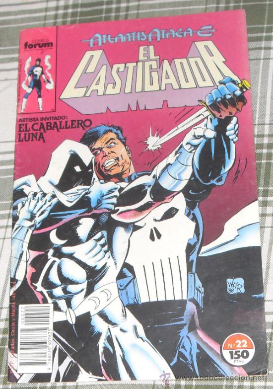 C&oacute;mics: EL CASTIGADOR  N&ordm; 22 MARVEL COMICS. FORUM Atlantis Ataca - Foto 1