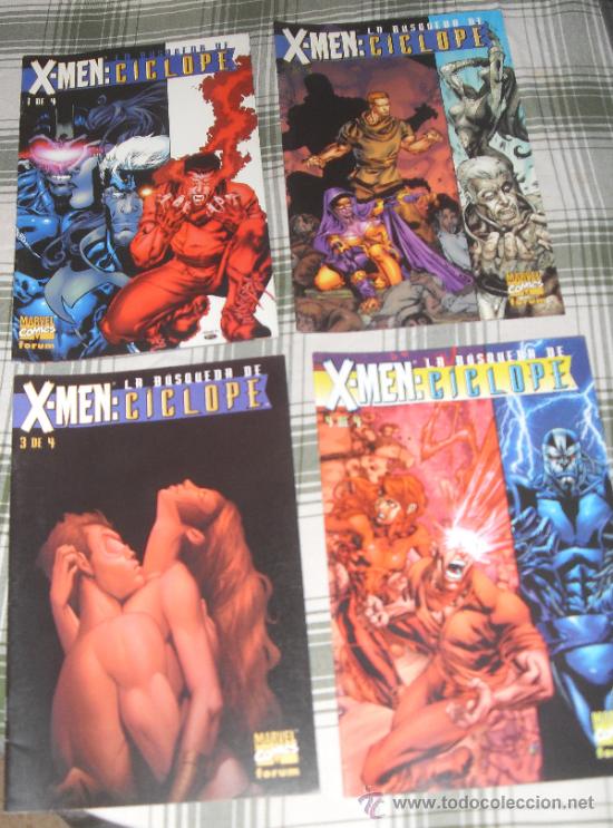 C&oacute;mics: X-MEN La busqueda de Ciclope COMPLETA 1 AL 4 MARVEL COMICS. FORUM. - Foto 9