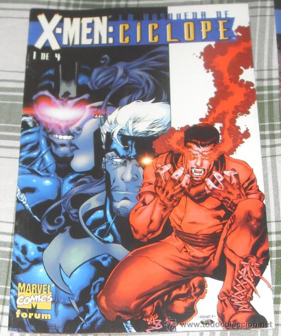 C&oacute;mics: X-MEN La busqueda de Ciclope COMPLETA 1 AL 4 MARVEL COMICS. FORUM. - Foto 8