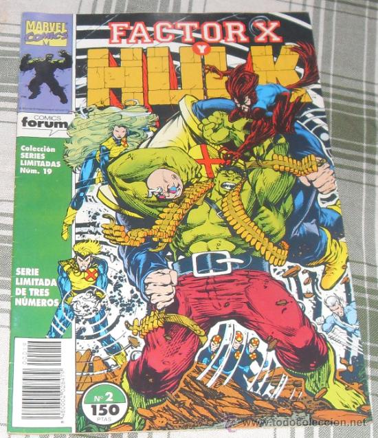 C&oacute;mics: HULK Y FACTOR X Serie limitada 3 numeros completa comics FORUM - Foto 4