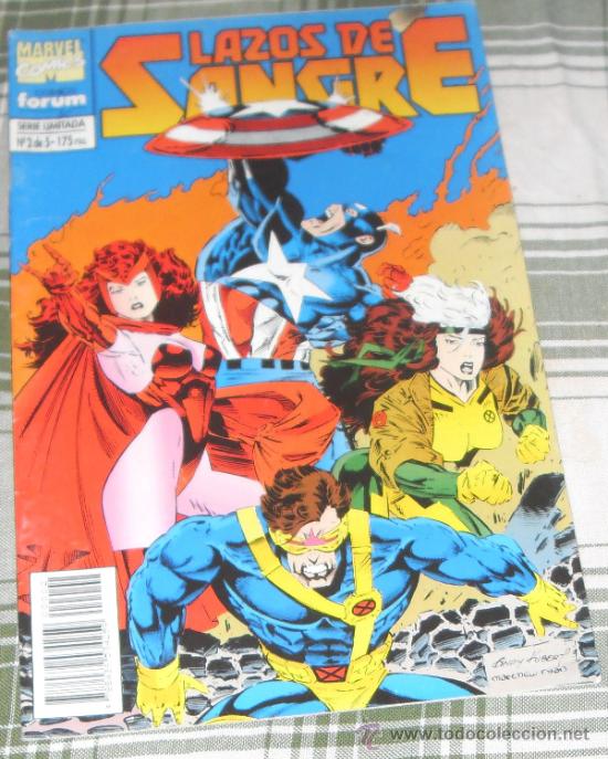 C&oacute;mics: LAZOS DE SANGRE. COLECCION COMPLETA. 5 NUMEROS. MARVEL COMICS. FORUM - Foto 5