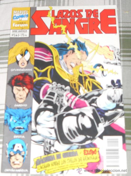 C&oacute;mics: LAZOS DE SANGRE. COLECCION COMPLETA. 5 NUMEROS. MARVEL COMICS. FORUM - Foto 4