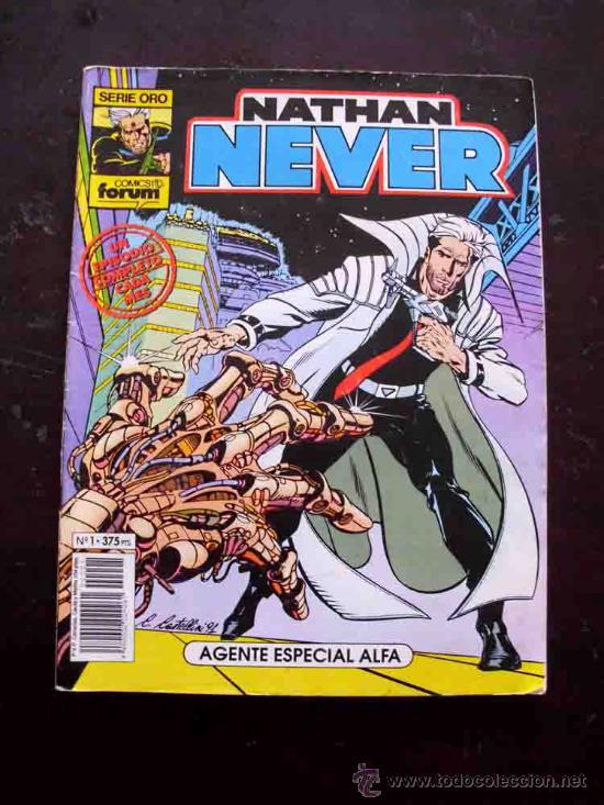 C&oacute;mics: NATHAN NEVER. NUMERO 1. SERIE ORO. FORUM C/A18 - Foto 1