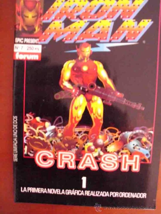C&oacute;mics: IRON MAN. CRASH 1. EPIC COMICS 7 - Foto 1