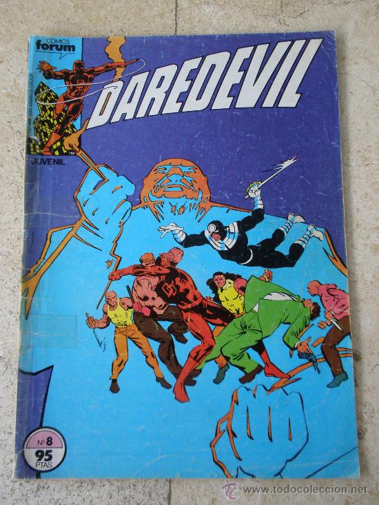C&oacute;mics: DAREDEVIL N&ordm; 8 FORUM, 1&ordf; SERIE. FRANK MILLER - Foto 1