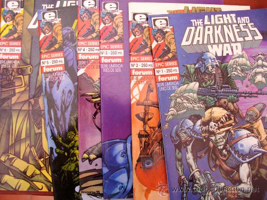 C&oacute;mics: THE LIGHT AND DARKNESS WAR FORUM COMPLETA 6 NUMEROS - Foto 1