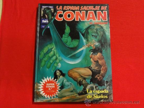 C&oacute;mics: SUPER CONAN N&ordm; 3. 2&ordf; EDICI&Oacute;N. LA ESPADA DE SKELOS - Foto 1