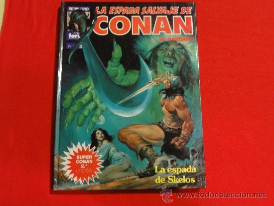 C&oacute;mics: SUPER CONAN N&ordm; 3. 2&ordf; EDICI&Oacute;N. LA ESPADA DE SKELOS - Foto 1