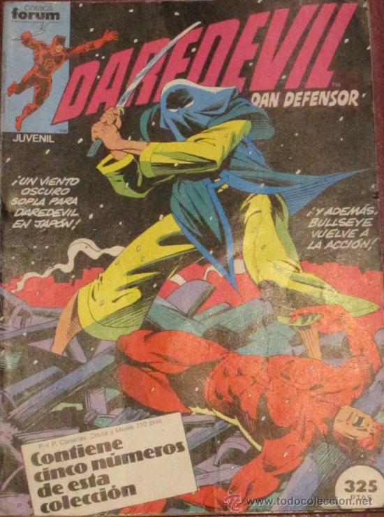 C&oacute;mics: DAREDEVIL N&ordm; 26 AL 30 EDICIONES FORUM A&Ntilde;O 1983 - Foto 1